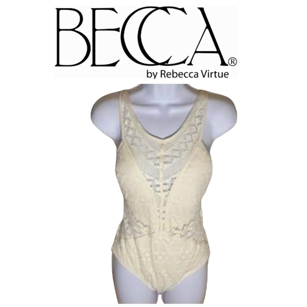NEW BECCA Savannah Reveal Maillot One-Piece Swimsuit
